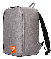 Рюкзак для ручної поклажі PoolParty Airport (сірий) - Wizz Air / МАУ