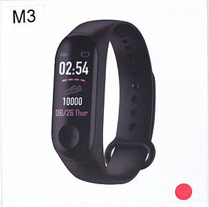 Фітнес-браслет Smart Band M3 ЧОРНИЙ