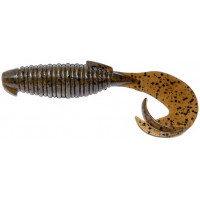 Силікон Keitech Flapper Grub 4" 101 green pumpkin pp., фото 1