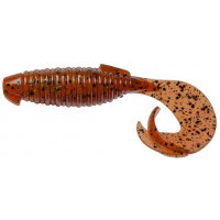 Силікон Keitech Flapper Grub 4" ea#01 orange pepper, фото 1