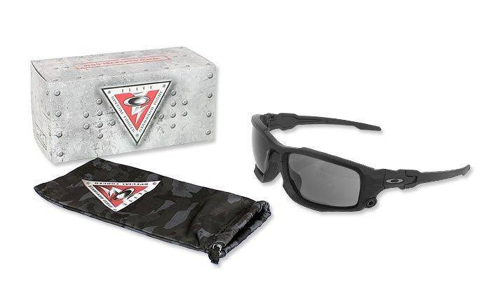 Oakley - SI Ballistic Shocktube Matte Black Sunglasses - Grey - OO9329-01 (для страйкболу), фото 3