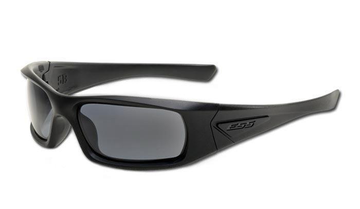 ESS - 5B - Black Frame Smoke Gray Lenses - EE9006-01 (для страйкболу)