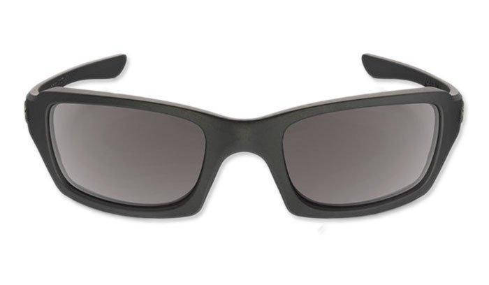 Oakley - SI Fives Squared Matte Black Sunglasses - Grey Polarized - OO9238-11 (для страйкболу), фото 2