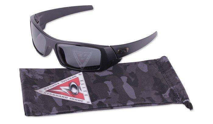 Oakley - SI Gascan Matte Black Sunglasses - Grey Polarized - 11-122 (для страйкболу), фото 2