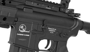 ASG - Armalite & A. R. M. S. M15 S. I. R. Assault Rifle airsoft - Sportline - 17941 (для страйкболу), фото 5