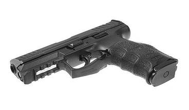 Спринговий пістолет Umarex — Heckler & Koch VP9 — Metal Slide — Black — Spring — 2.6124 (для страйкболу), фото 6