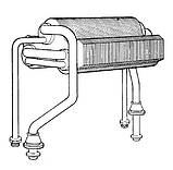 Теплообм. біт. підкл. кліпса-різь "довг.тр. (фир.уп, EU) Ferroli Domina C30/F30 30 кВт, арт.39811450, к.з.0969, фото 2