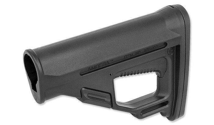 Amoeba Airsoft - M4 Stock 03 - Black - AM-ABS003-BK (для страйкболу), фото 1