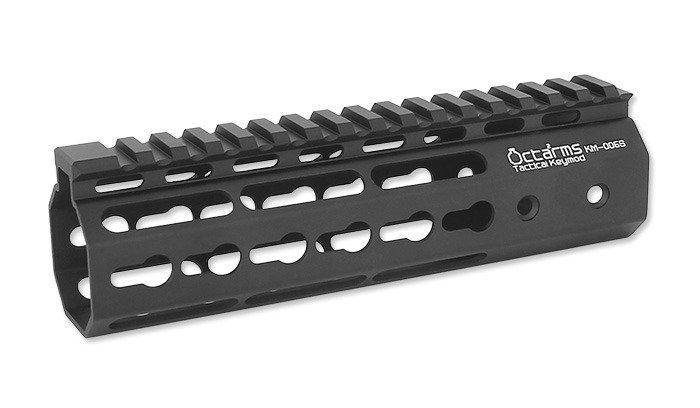 ARES - Octarms 7 '' Tactical Keymod Handguard - KM-006S-BK (для страйкболу), фото 1