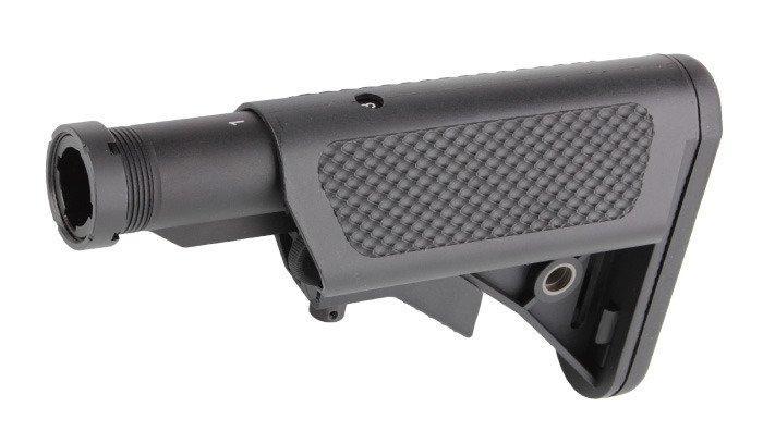 G & P - Stubby Ball Ball Buttstock - Black - COP064BK (для страйкболу)