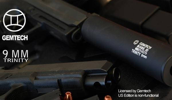 MadBull - T3umik Gemtech 9mm Trinity - 14mm CCW (для страйкболу), фото 3