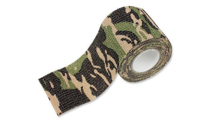 Mil-Tec - Self Adhesive Camo Tape - Woodland - 15933020 (для страйкболу)