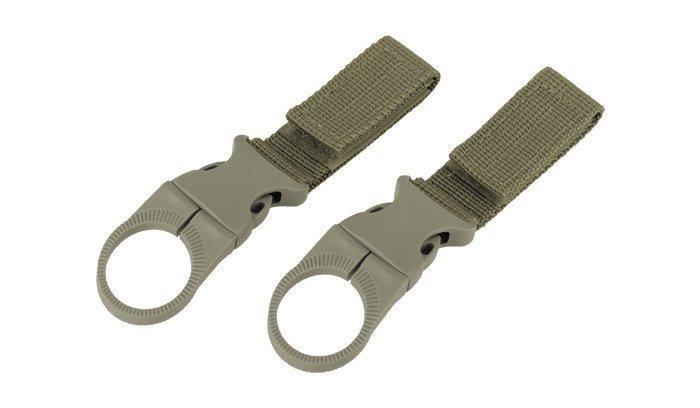 101 Inc. - MOLLE water bottle ring - 2 pcs - OD Green - JF007 (для страйкболу)