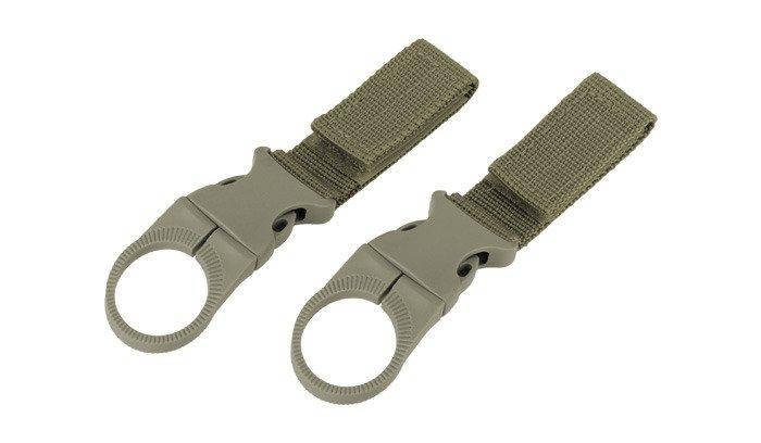 101 Inc. - MOLLE water bottle ring - 2 pcs - OD Green - JF007 (для страйкболу), фото 1
