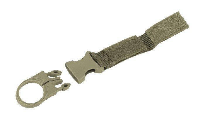 101 Inc. - MOLLE water bottle ring - 2 pcs - OD Green - JF007 (для страйкболу), фото 3