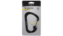 Nite Ize - SlideLock Carabiner #6 - Black - CSL6-01-R6 (для страйкболу)
