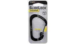 Nite Ize - SlideLock Carabiner #4 - Black - CSL4-01-R6 (для страйкболу)