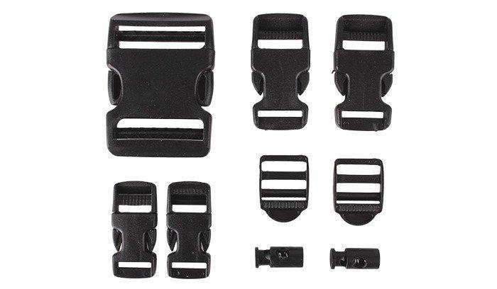 101 Inc. - Buckle Set - Black - 9 pcs (для страйкболу)