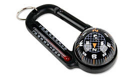 FOSCO - Carabiner with compass & thermometer (для страйкболу)