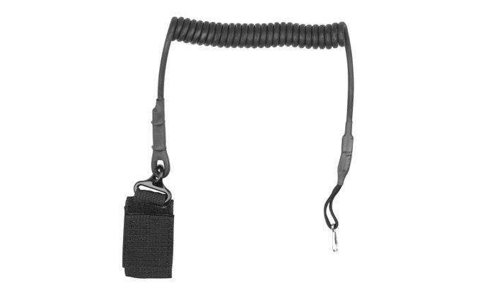 ASG -Страхувальний шнур (Тренчик) Pistol Lanyard - Black - 16781, фото 3