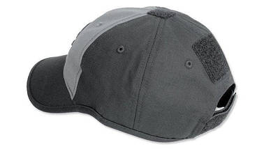 Helikon - Кепка з логотипом - PolyCotton Ripstop - Black / Shadow Grey - CZ-LGC-PR-0135B, фото 2