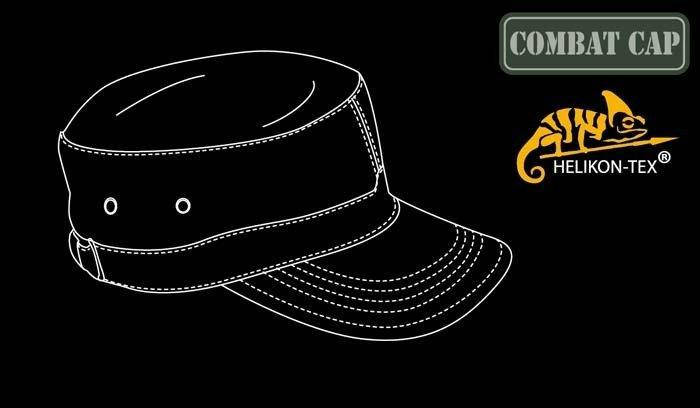 Helikon - Combat Cap - Black - CZ-COM-PR-01 (для страйкболу), фото 4