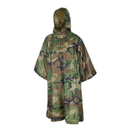 Helikon - Poncho - Woodland - PO-MUS-PO-03 (для страйкболу), фото 1