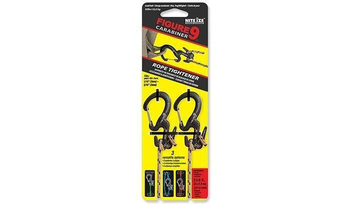 Nite Ize - Carabiner Figure 9 Small - 2Pack - C9S-03-TP01 (для страйкболу), фото 1