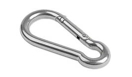 Mil-Tec - Steel Snap Hook - US Oval - 80 mm - 15924080 (для страйкболу)