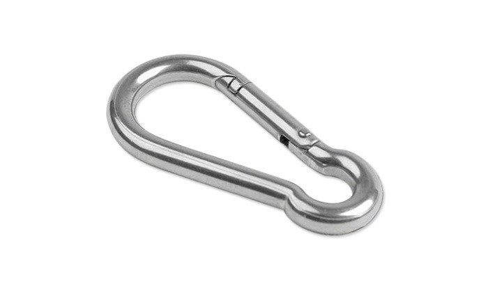 Mil-Tec - Steel Snap Hook - US Oval - 60 mm - 15924060 (для страйкболу), фото 1