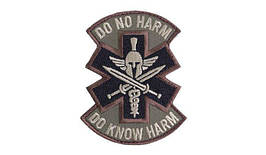 MIL-SPEC MONKEY - Morale Patch - Do No Harm Spartan - Forest (для страйкболу)