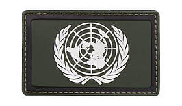 101 Inc. - 3D Patch - U. N. - OD Green (для страйкболу)