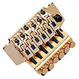 Гітарний Бридж Флойд роуз Floyd Rose тремоло для електрогітари золотий, фото 4