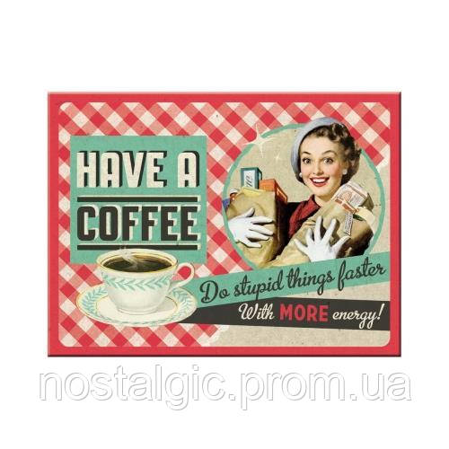 Магніт Ностальгічне-Art Have A Coffee (14283)