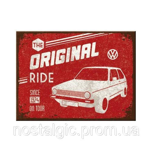 Магніт Ностальгічне-Art VW Golf - The Original Ride (14318)