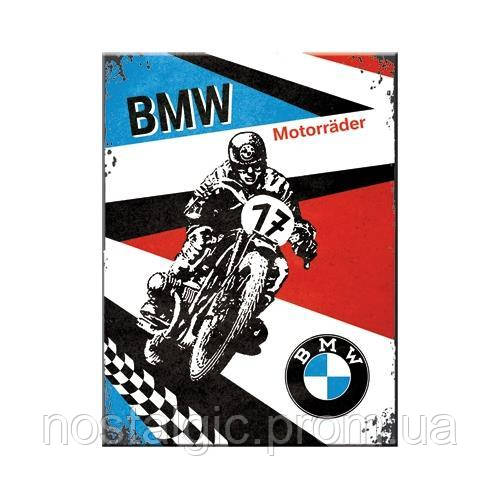 Магніт Ностальгічне-Art BMW - Motorrader (14324)