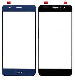 Корпусне скло на Huawei Honor 8 синє