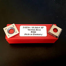 Ніж поворотний HW: 15x15x2,5mm R=150 MG18