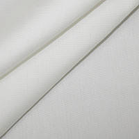 Тефлонова тканина дралон однотонний біло-молочний для басейну та ванної кімнати
