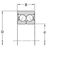 Підшипник NWG 939717.0 357234A, 3198750, PN60002, LEMKEN F21401-1, 548376A, DAC357234ACS20, GB-40582, LD35/72