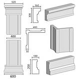 Пілястри кутова Фпл-5 d400мм, фото 3