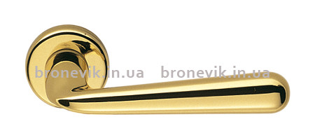 Дверная ручка Colombo Design Robodue CD 51 полированная латунь 50мм розетка - фото 1 - id-p1028862656