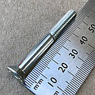 Гвинт потай з внутрішнім шестигранником Inbus DIN 7991 М6х50 мм. Білий цинк, фото 2