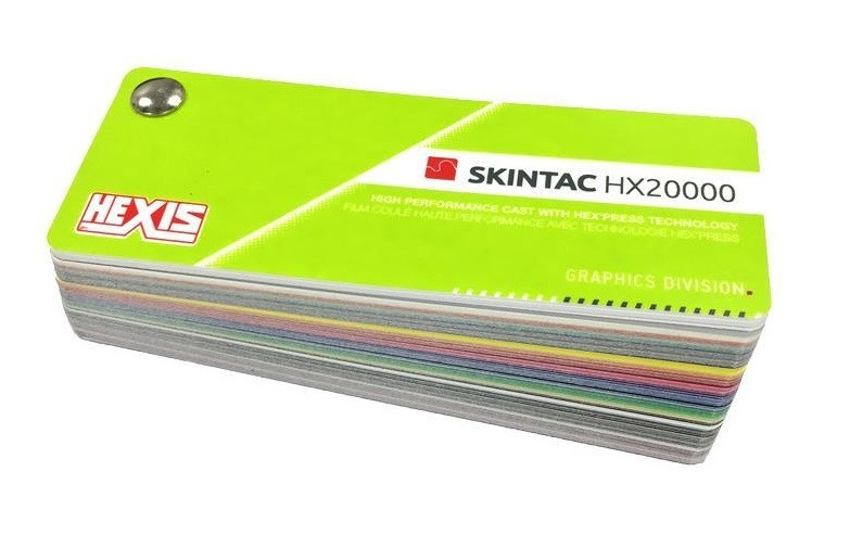 Каталог/веєр автомобільних плівок Hexis Skintac HX20000