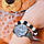 Жіночі годинники Classic з мармуровим циферблатом чорні, жіночий годинник під мармур, наручний годинник, фото 3