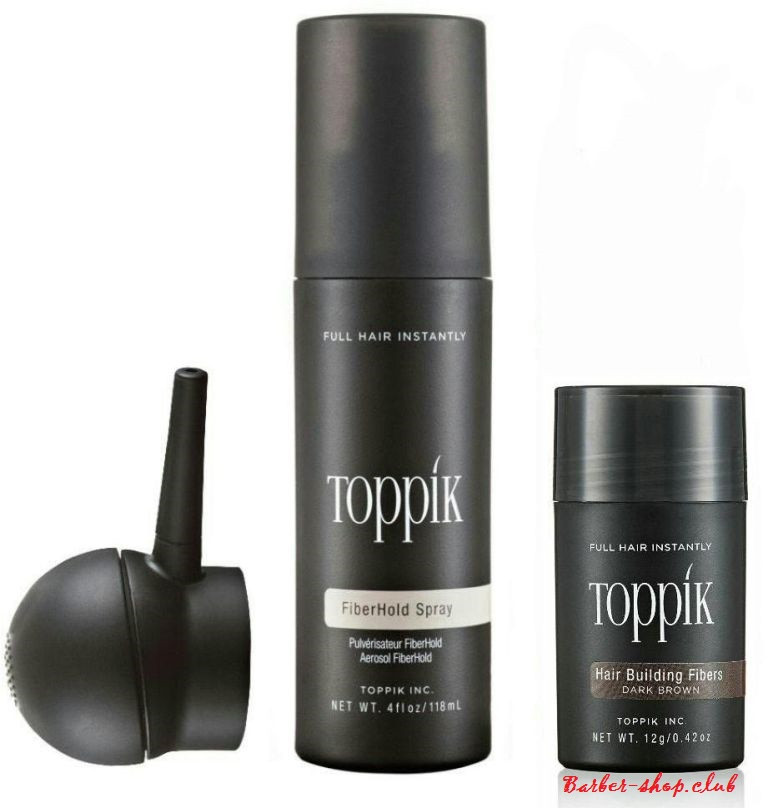 Загуститель для волос Toppik 12 гр. + Апликатор + Лак Toppik - фото 2 - id-p1028906646