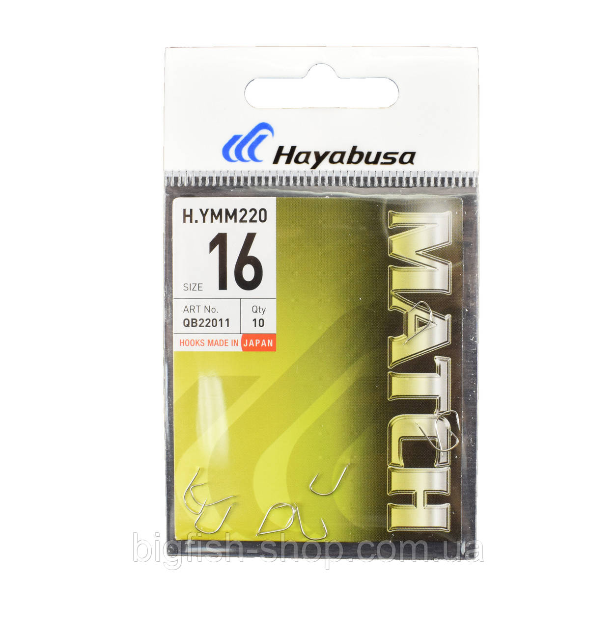 Крючки Hayabusa Match (YMM220) №16