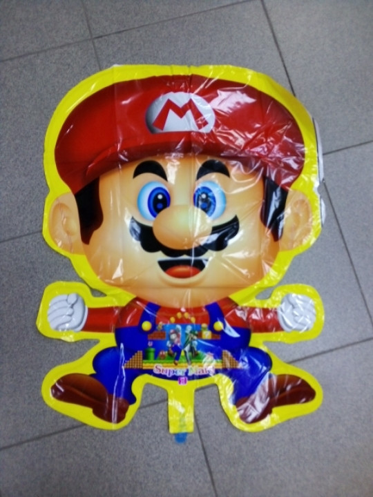 Гелієва куля фольгований, фігурний "Super Mary", фото 1