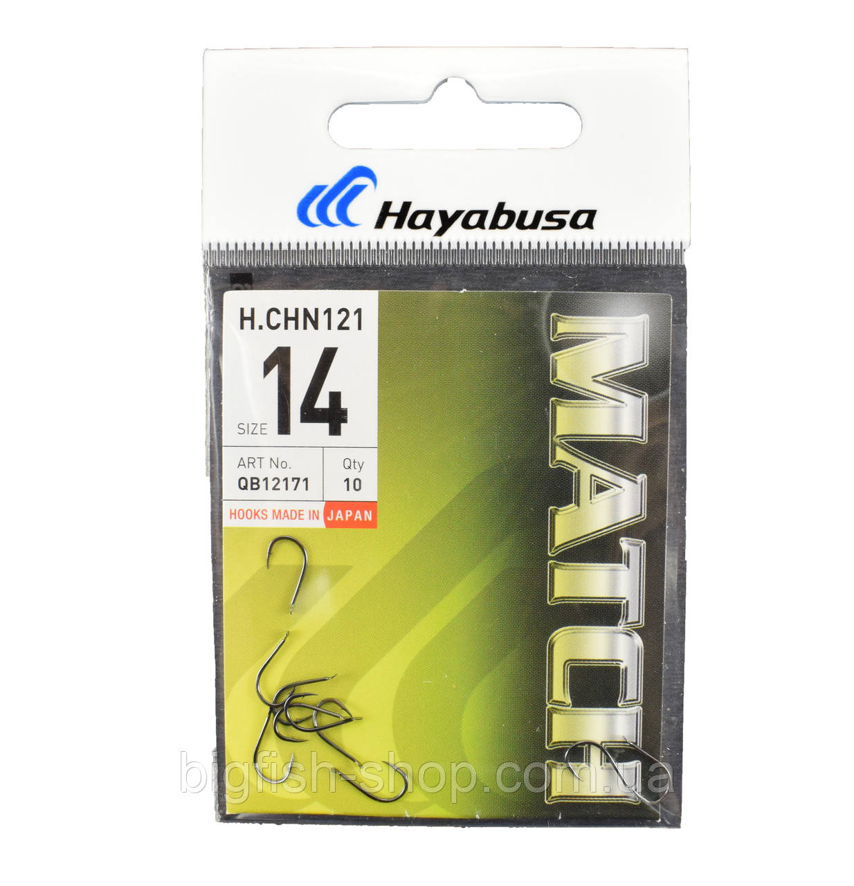 Крючки Hayabusa Match (CHN121) №14