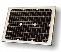 Універсальна сонячна панель UKC Solar Panel 10 W 18V з щупами (34*23 см)